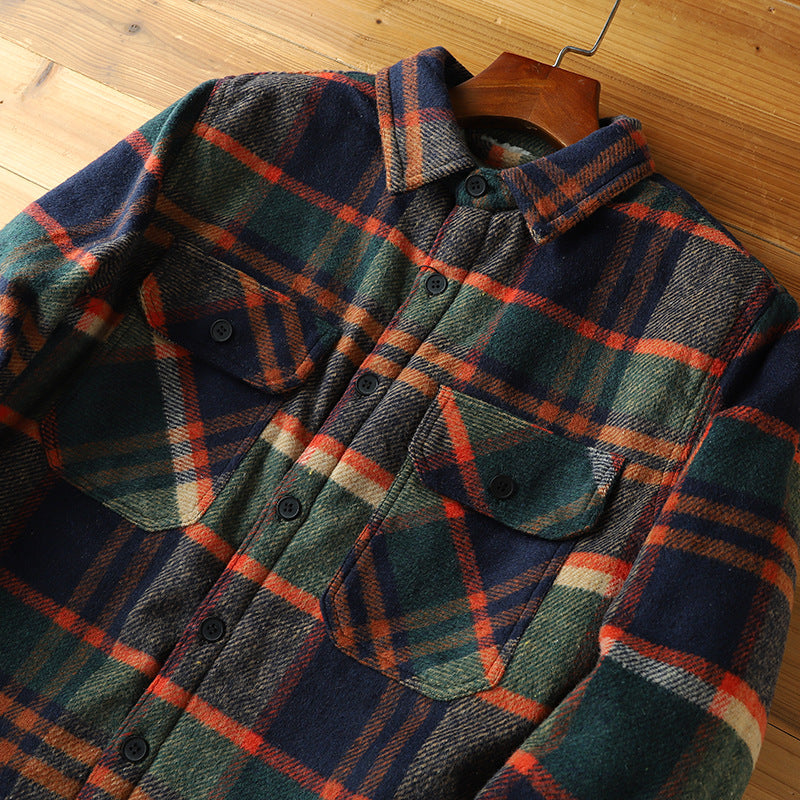 Outlander Flannel Sherpa Jacket