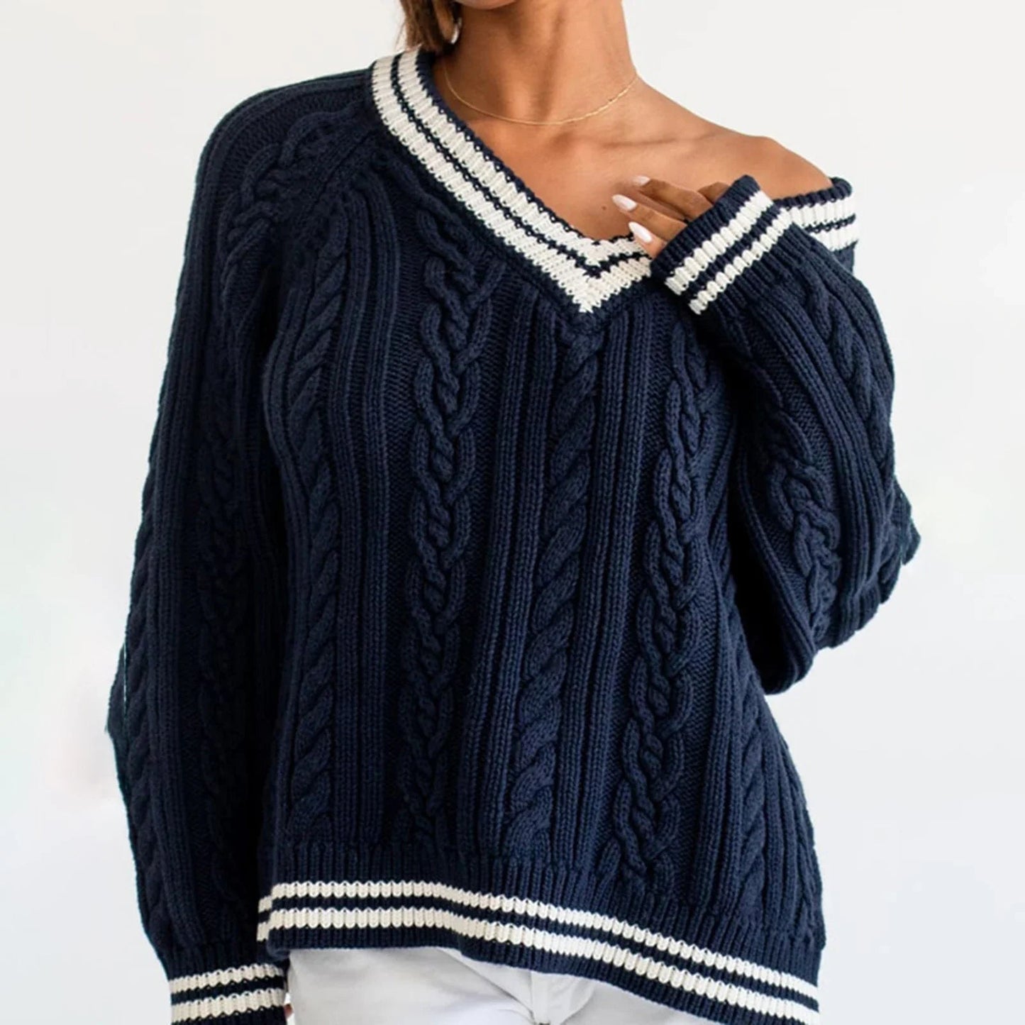 Avery Cable-Knit Sweater