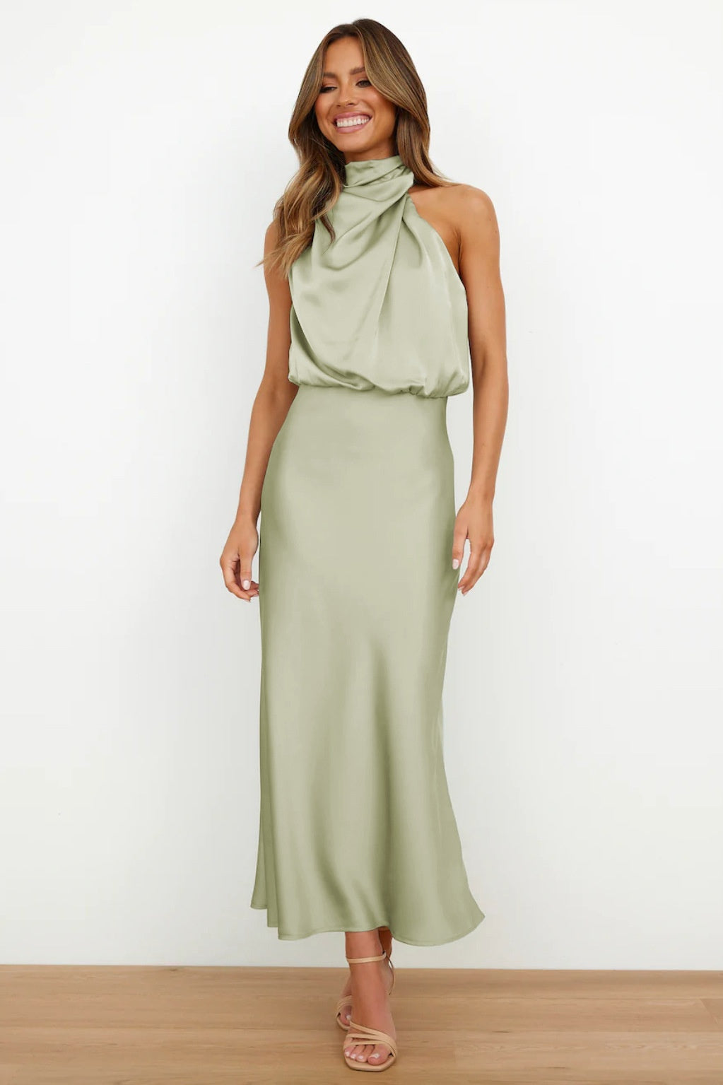 Esther Maxi Dress - Light Green