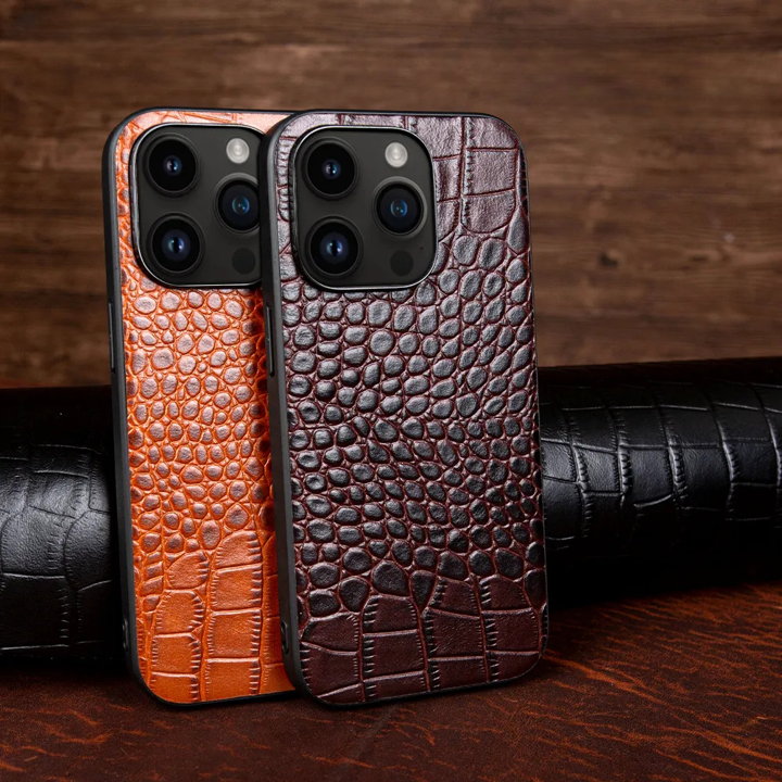 ZenSheild Leather Phone Case