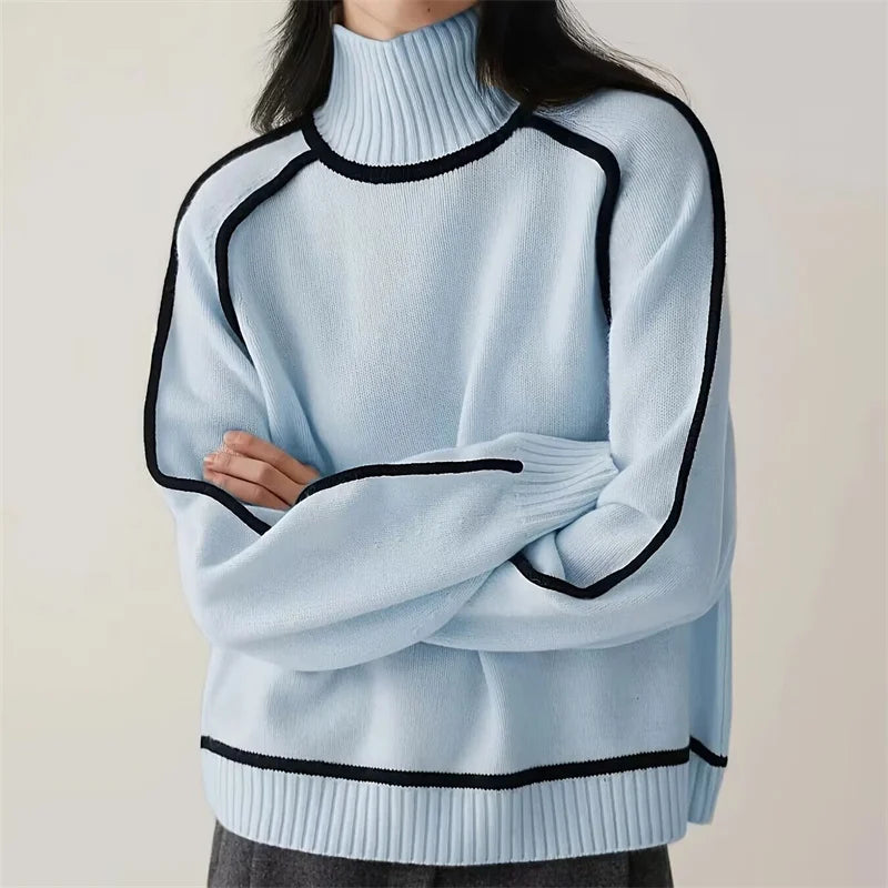 ÉLOSISE TRIM KNIT SWEATER