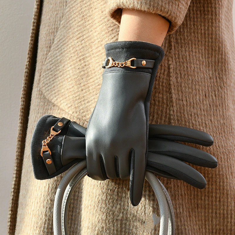 ADÉLINE LEATHER GLOVES