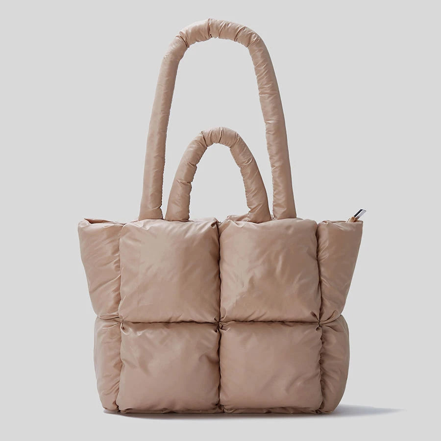 Avigail Quilted Puffer Tote