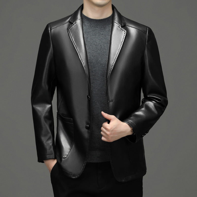 Toretto Leather Blazer