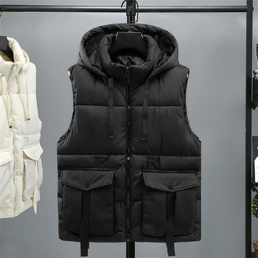 Harbor Hooded Utility Vest | Avenia Brand