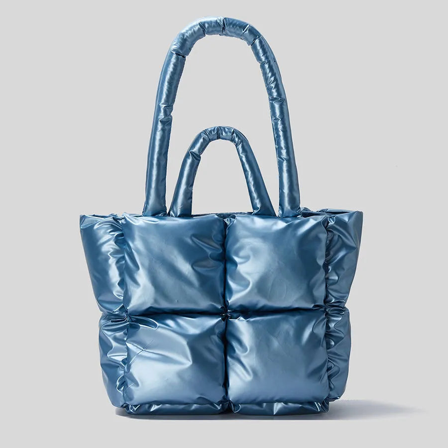 Avigail Quilted Puffer Tote