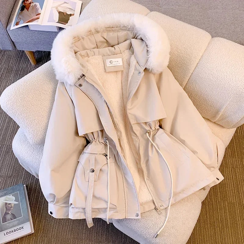 Regala Fur Collar Coat