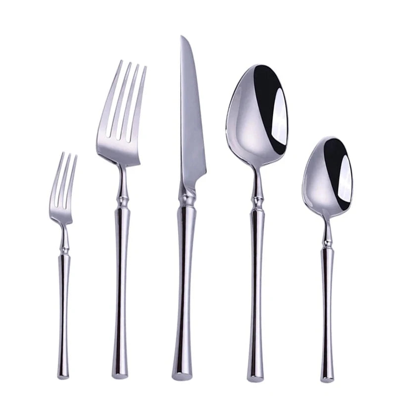 Aston Brushed Stainless Steel Flatware Set | Avenia Brand