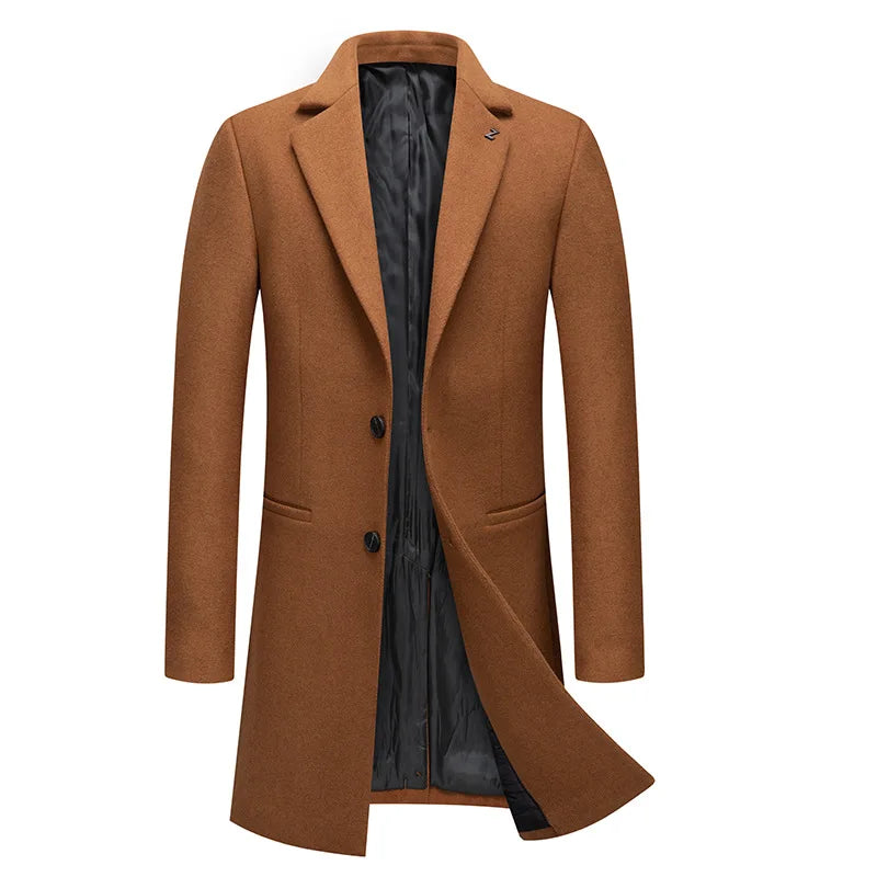 HUDSON™ WOOL OVERCOAT