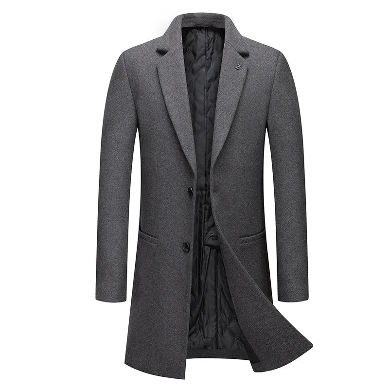 HUDSON™ WOOL OVERCOAT