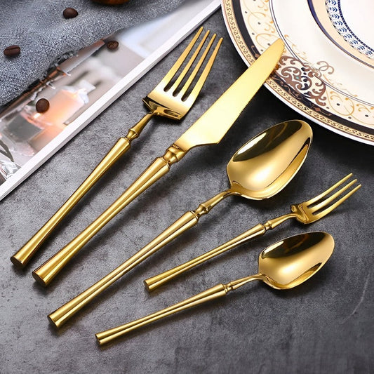 Aston Brushed Stainless Steel Flatware Set | Avenia Brand