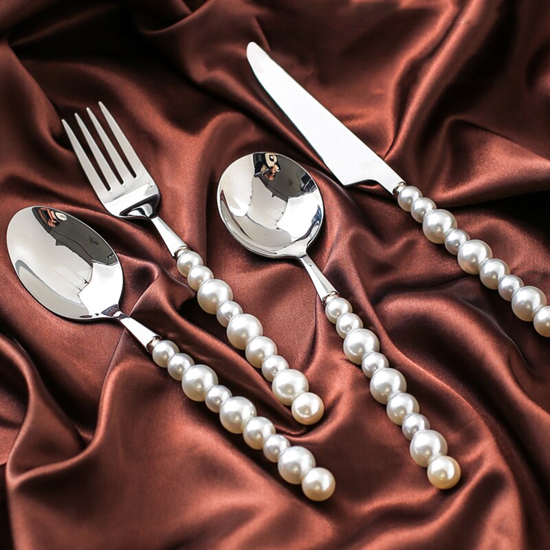 Pearl Cutlery Set | Avenia Brand