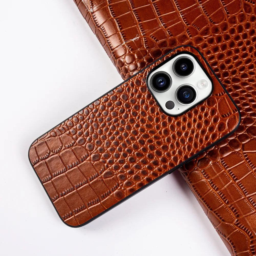 ZenSheild Leather Phone Case